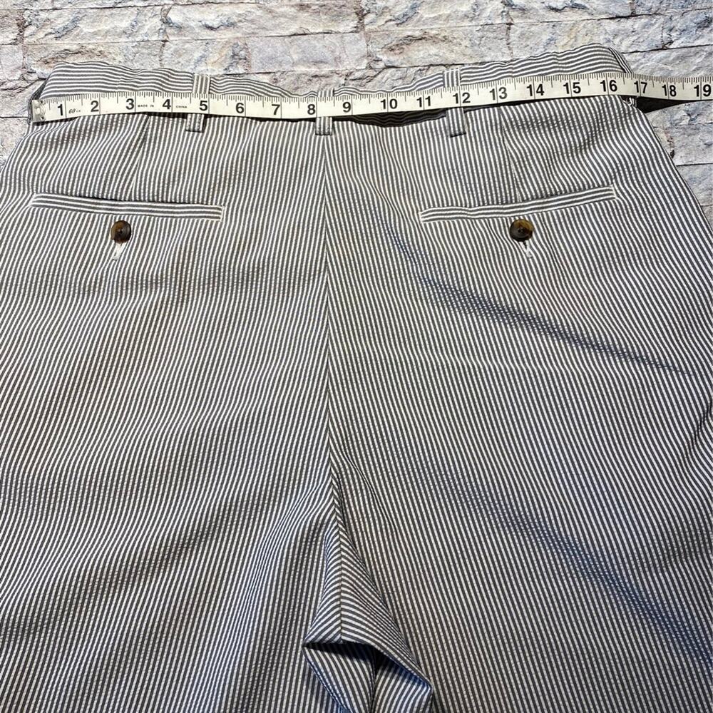 Sz 34 Men's haggar seersucker casual shorts - Picture 3 of 8